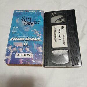 Iron Eagle II 2 Louis Gossett Jr 1989 VHS Tape Chappy Sinclair - Bundle & Save